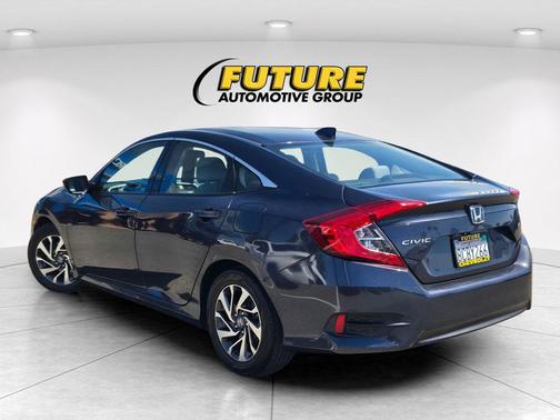 Dark Blue 2018 Honda Civic EX