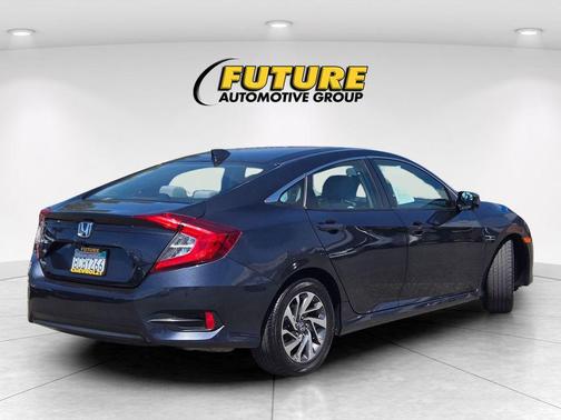 Dark Blue 2018 Honda Civic EX