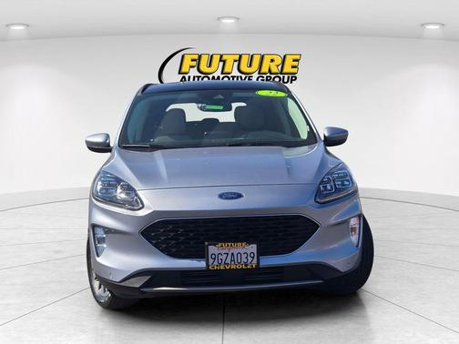 Iced Blue Silver Metallic 2022 Ford Escape Titanium