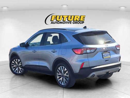 Iced Blue Silver Metallic 2022 Ford Escape Titanium