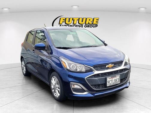Blue Glow Metallic 2022 Chevrolet Spark 1LT