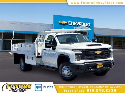 Summit White 2026 Chevrolet Silverado 3500 WT