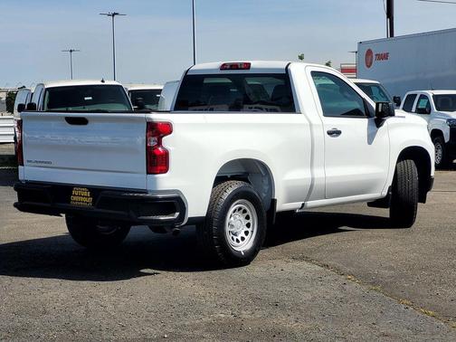 Summit White 2026 Chevrolet Silverado 1500 Base