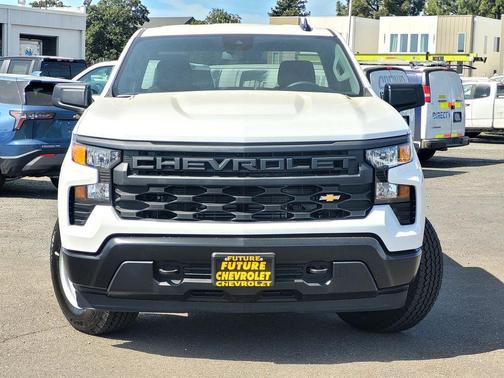 Summit White 2026 Chevrolet Silverado 1500 Base