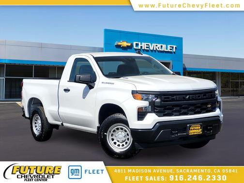 Summit White 2026 Chevrolet Silverado 1500 Base
