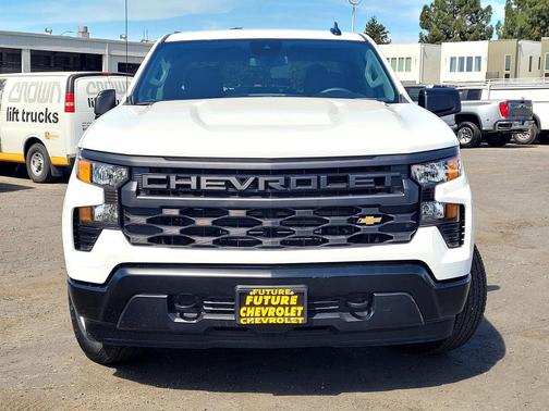 Summit White 2026 Chevrolet Silverado 1500 WT