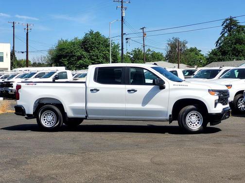 Summit White 2026 Chevrolet Silverado 1500 Base