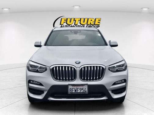 White Metallic 2019 BMW X3 sDrive30i