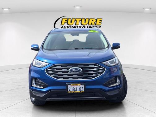 Blue Metallic 2020 Ford Edge SEL
