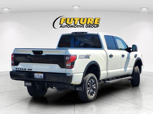 Glacier White 2021 Nissan Titan XD PRO-4X
