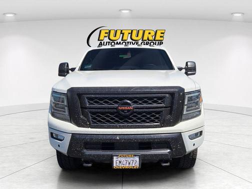 Glacier White 2021 Nissan Titan XD PRO-4X