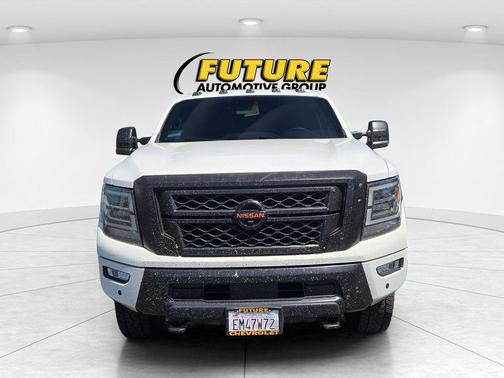 Glacier White 2021 Nissan Titan XD PRO-4X