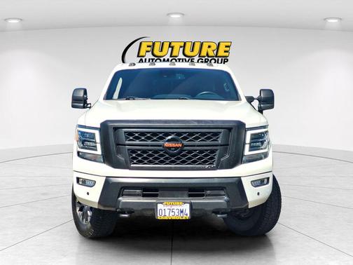 Glacier White 2021 Nissan Titan XD PRO-4X