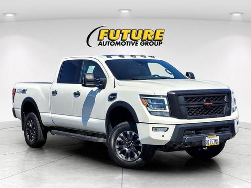 Glacier White 2021 Nissan Titan XD PRO-4X