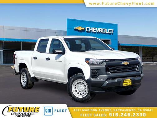 Summit White 2026 Chevrolet Colorado WT