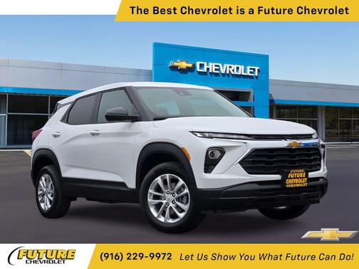 Summit White 2026 Chevrolet Trailblazer LS