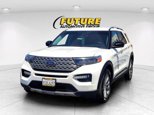 Oxford White 2022 Ford Explorer Limited