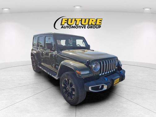 Sarge Green Clearcoat 2022 Jeep Wrangler Unlimited 4xe Sahara