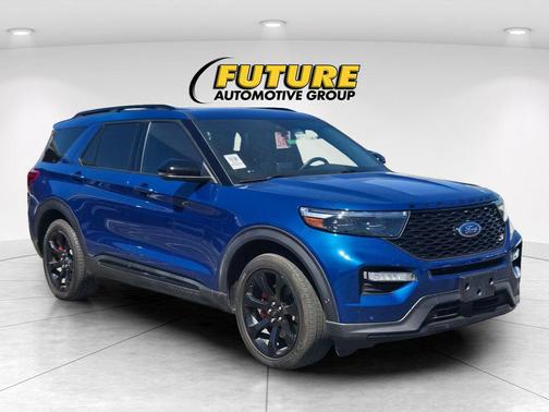 Blue 2020 Ford Explorer ST