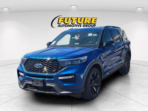 Blue 2020 Ford Explorer ST
