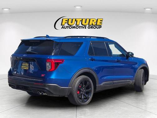 Blue 2020 Ford Explorer ST