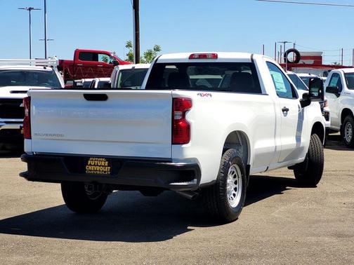 Summit White 2026 Chevrolet Silverado 1500 Base