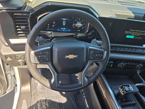 Summit White 2026 Chevrolet Silverado 1500 LT