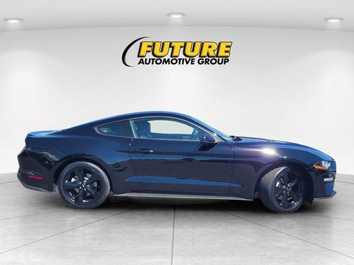 Shadow Black 2021 Ford Mustang EcoBoost Premium