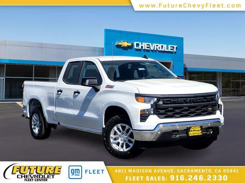 Summit White 2026 Chevrolet Silverado 1500 WT