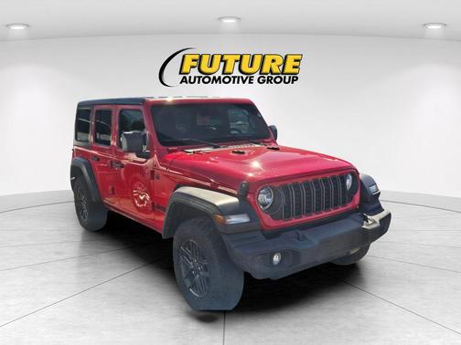 Firecracker Red Clearcoat 2024 Jeep Wrangler Sport S