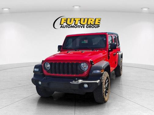 Firecracker Red Clearcoat 2024 Jeep Wrangler Sport S