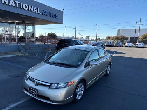 Gold 2007 Honda Civic EX