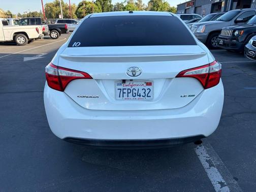 White 2014 Toyota Corolla LE ECO