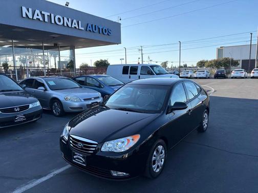 Black Noir Pearl 2010 Hyundai ELANTRA GLS