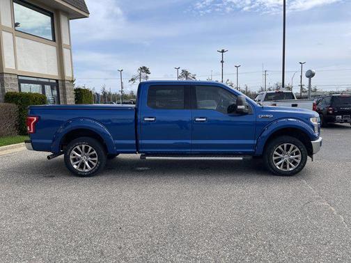 *Blue 2017 Ford F-150 XLT
