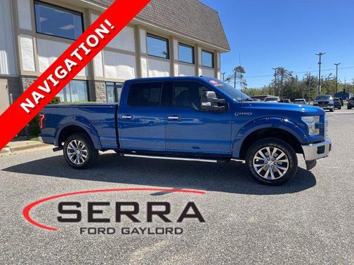 *Blue 2017 Ford F-150 XLT