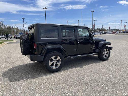 Black Clearcoat 2017 Jeep Wrangler Unlimited Sahara