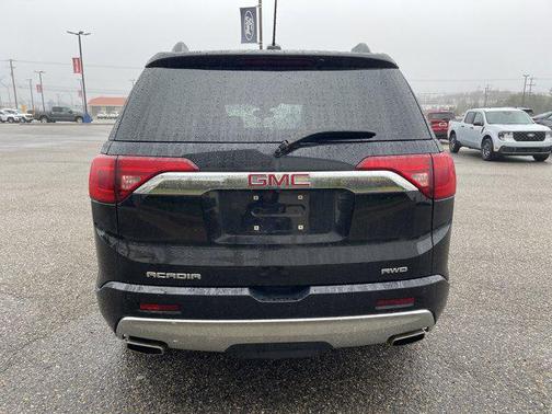 Black 2018 GMC Acadia Denali