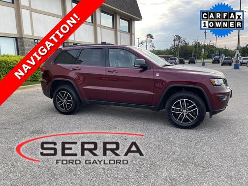 Velvet Red Pearlcoat 2017 Jeep Grand Cherokee Trailhawk