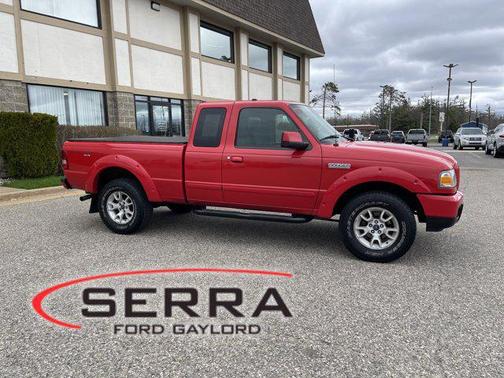 Red 2007 Ford Ranger XLT SuperCab