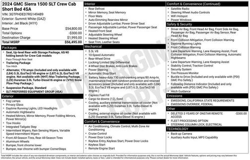 2024 GMC Sierra 1500 SLT