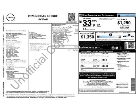 2023 Nissan Rogue SV