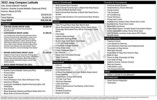 2022 Jeep Compass Latitude