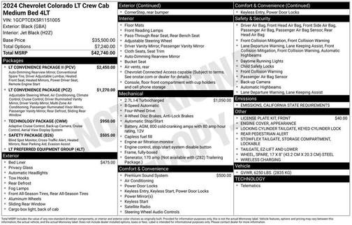 2024 Chevrolet Colorado LT