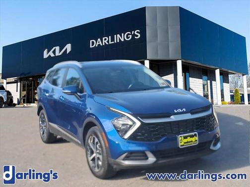 Sapphire Blue 2023 Kia Sportage EX