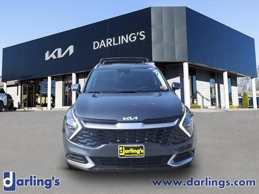 Gray 2024 Kia Sportage EX