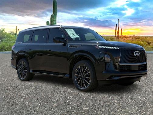 Mineral Black/Graphite Shadow 2026 INFINITI QX80 AUTOGRAPH AWD
