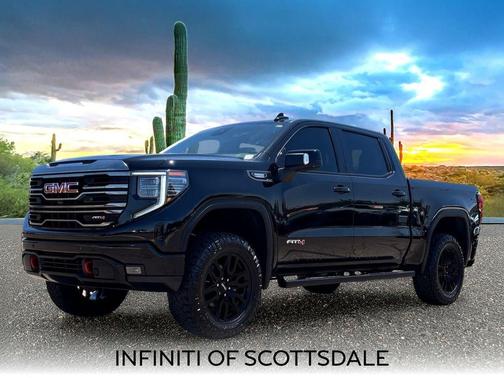 Onyx Black 2023 GMC Sierra 1500 AT4