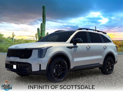 Ivory Silver 2026 Kia Sorento SX