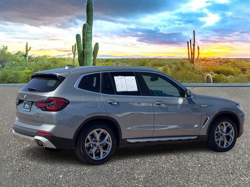 Gray Metallic 2023 BMW X3 sDrive30i
